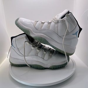 Size 7 Jordan 11 Retro High Legend Blue Columbia